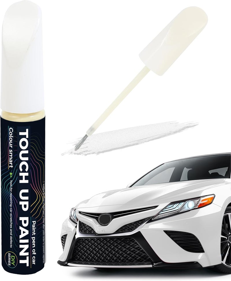 UBOG Touch Up Paint Pen,Touch Up Paint for Cars,Car Accessories Car Touch Up Paint, Automotive Paint Pen Scratch Repair,Car Remover Scratchs Paint Pens,Car Paint Pens for Erase Car Scratches (White) - Image 1